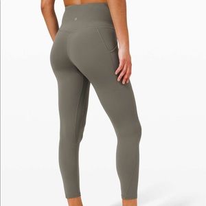 Align Hr Pant With Pockets 25 Grey Sage 